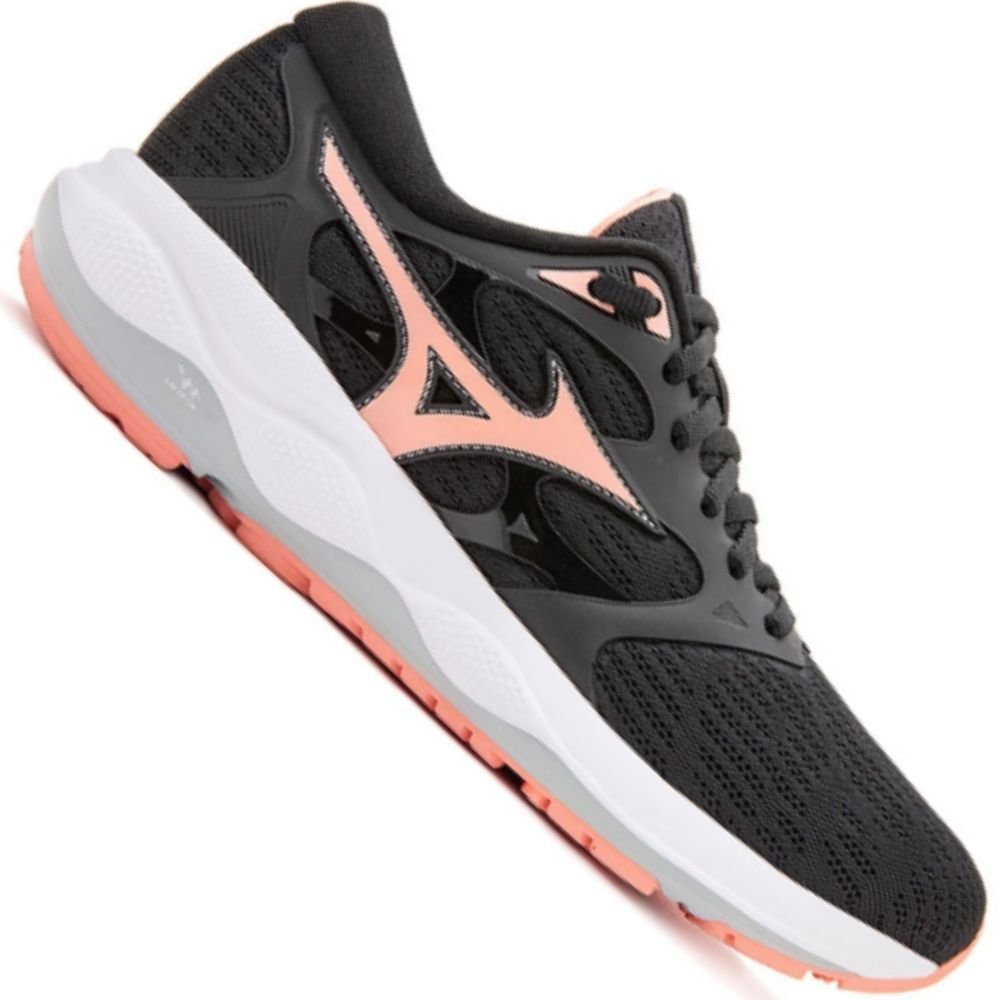 Tenis Mizuno Wave Falcon 3 Feminino Preto 1