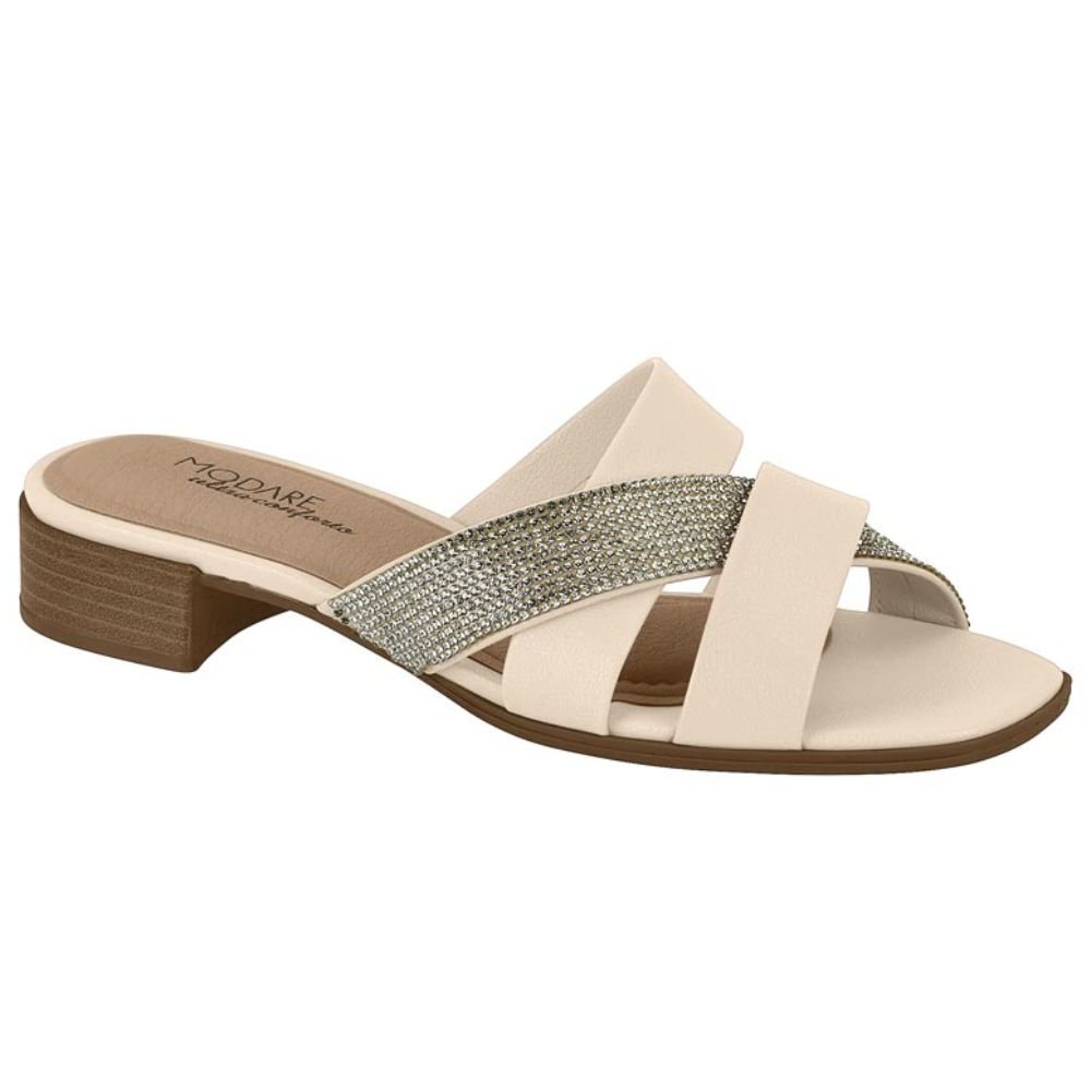 Tamanco Modare 7169.116 Feminino Bege 3