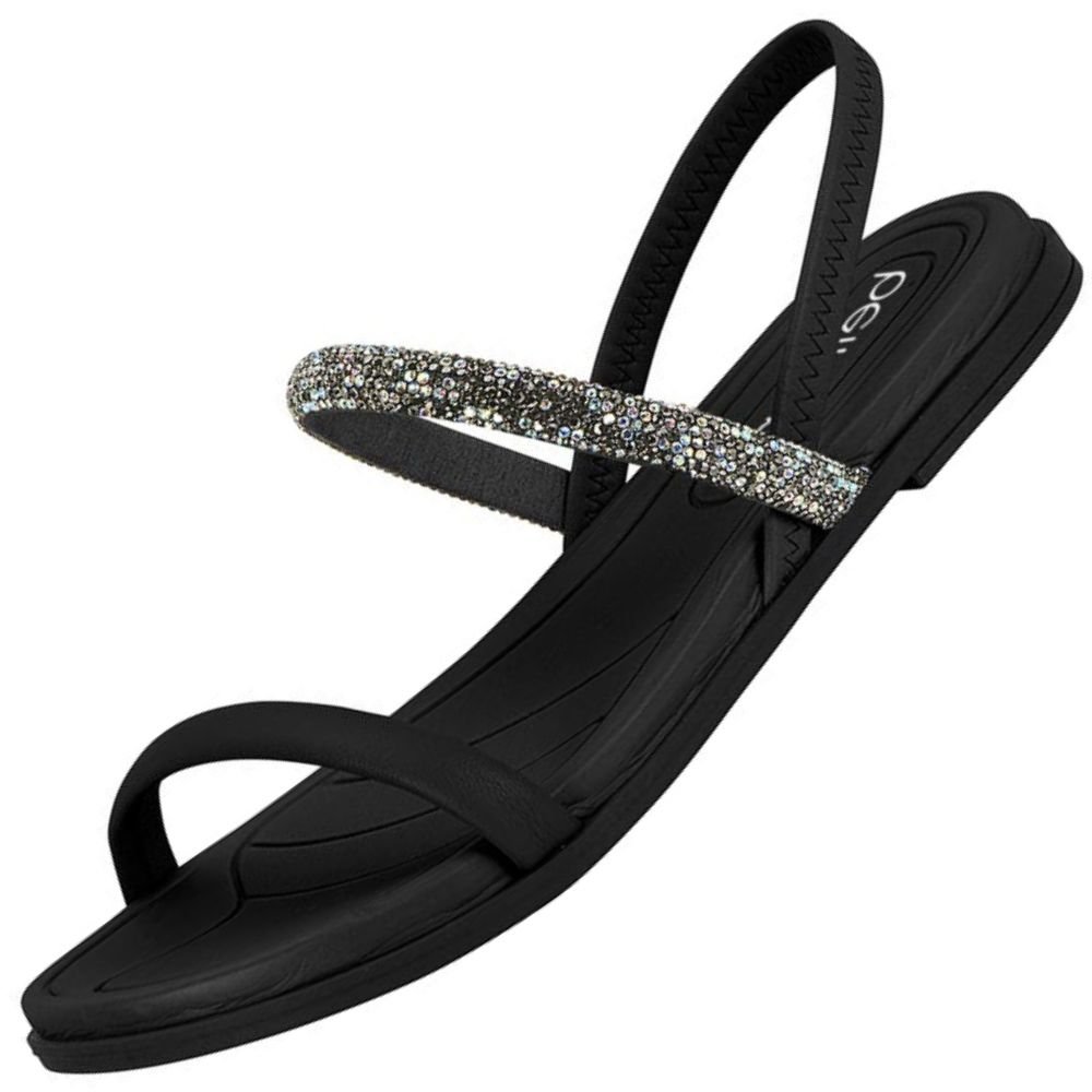 Sandalia Beira Rio 8507.103 Feminina Preto 2