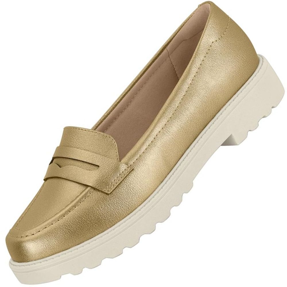 Sapato Modare 7357.100 Feminino Dourado 2