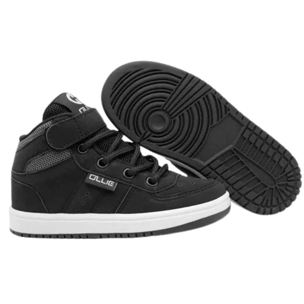 Tenis Infantil Ollie Alpha Bb Meninos Preto 4