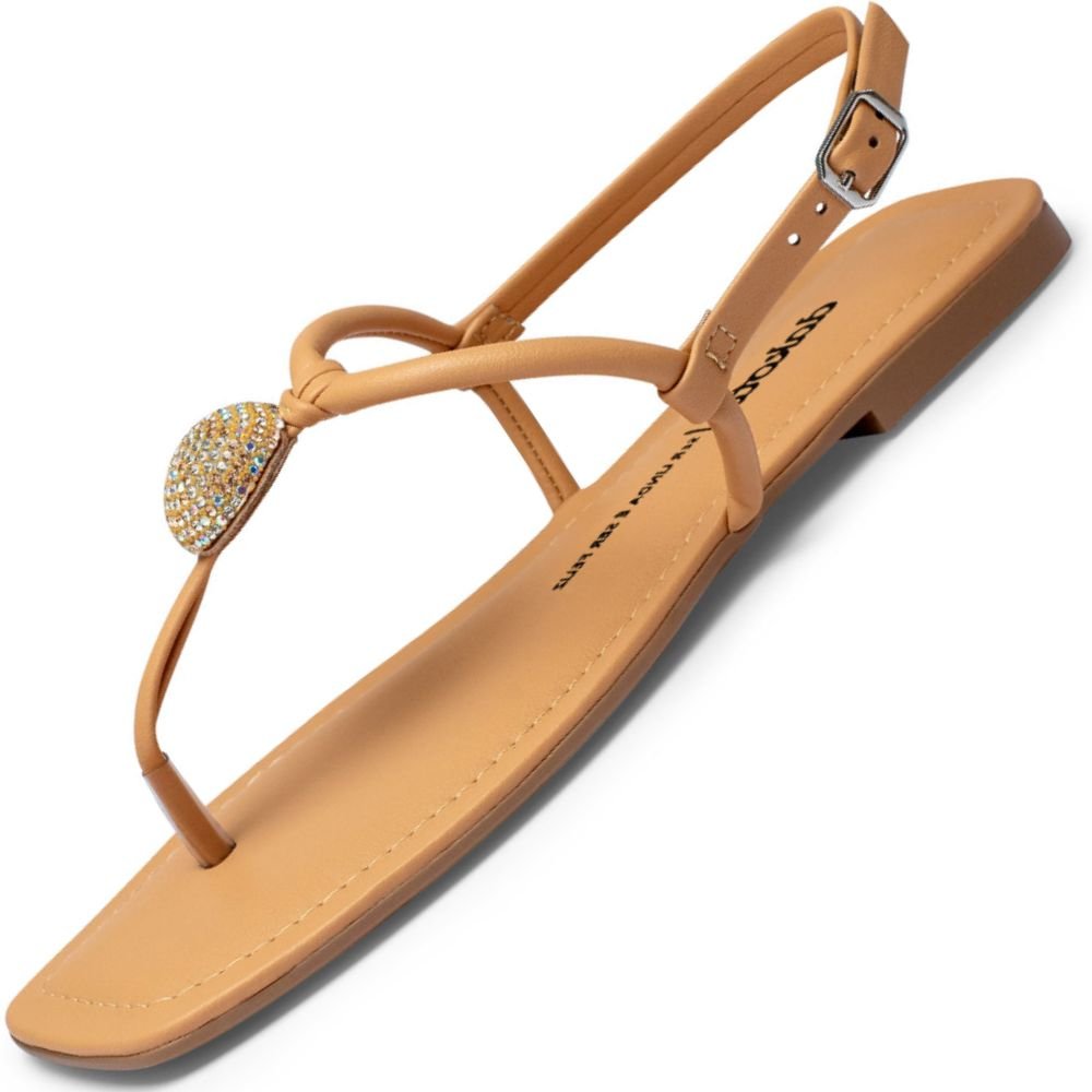 Sandalia Dakota Y3082 Feminina Marrom 2