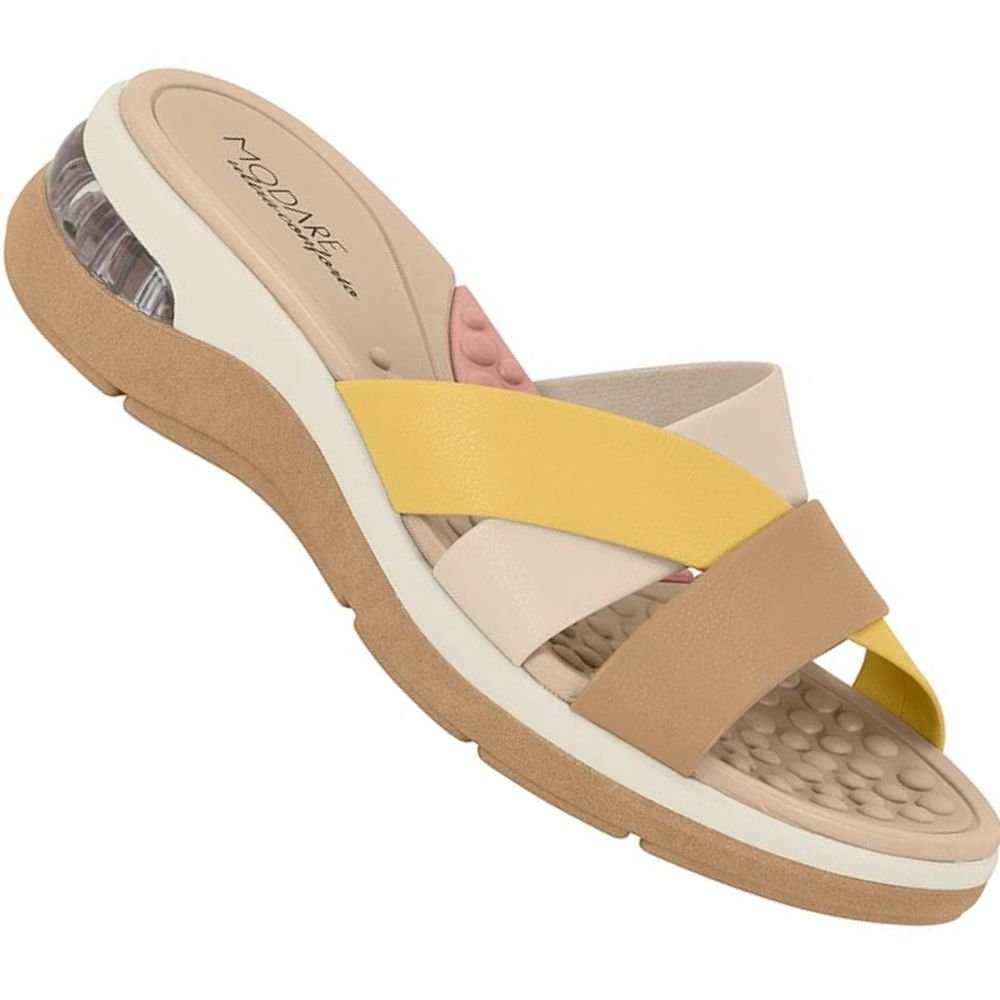 Tamanco Modare 7183.100 Feminino Amarelo 1