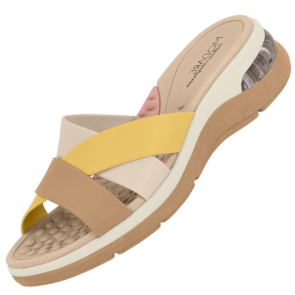 Tamanco Modare 7183.100 Feminino Amarelo 2