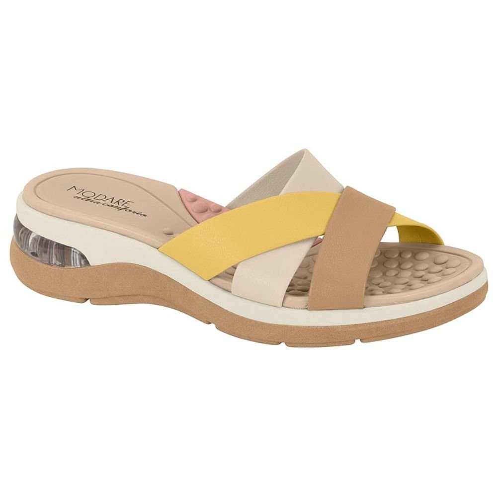 Tamanco Modare 7183.100 Feminino Amarelo 3