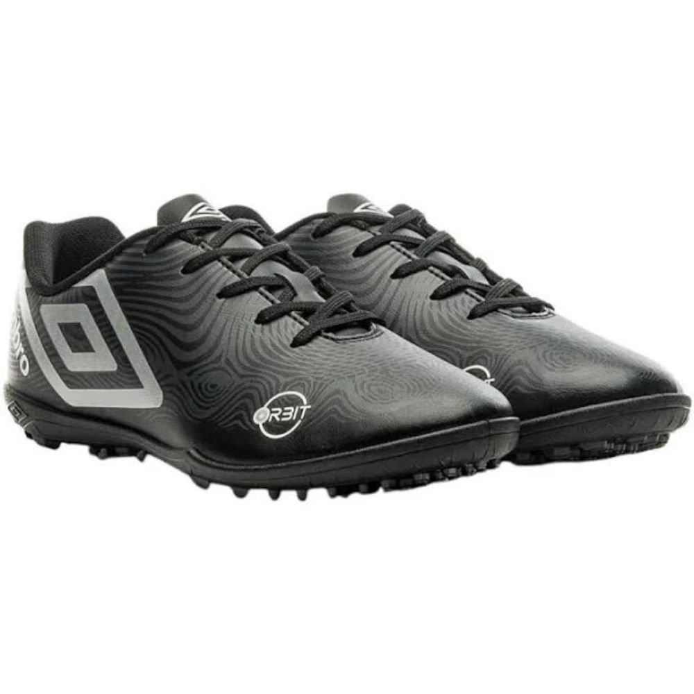 Chuteira Infantil Society Umbro Orbit Jr Meninos Preto 2