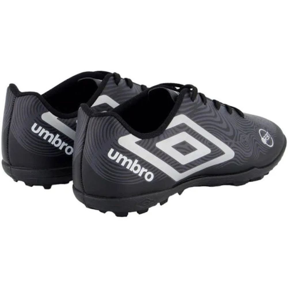 Chuteira Infantil Society Umbro Orbit Jr Meninos Preto 4
