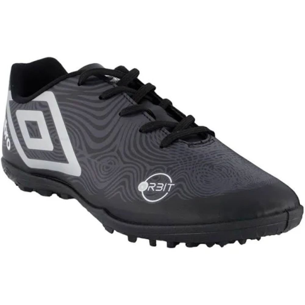 Chuteira Infantil Society Umbro Orbit Jr Meninos Preto 5