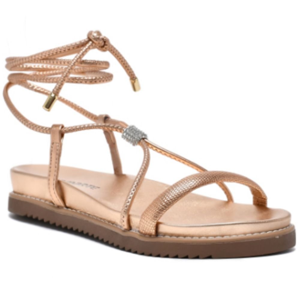 Sandalia Papete Via Marte 23-10706 Feminina 3