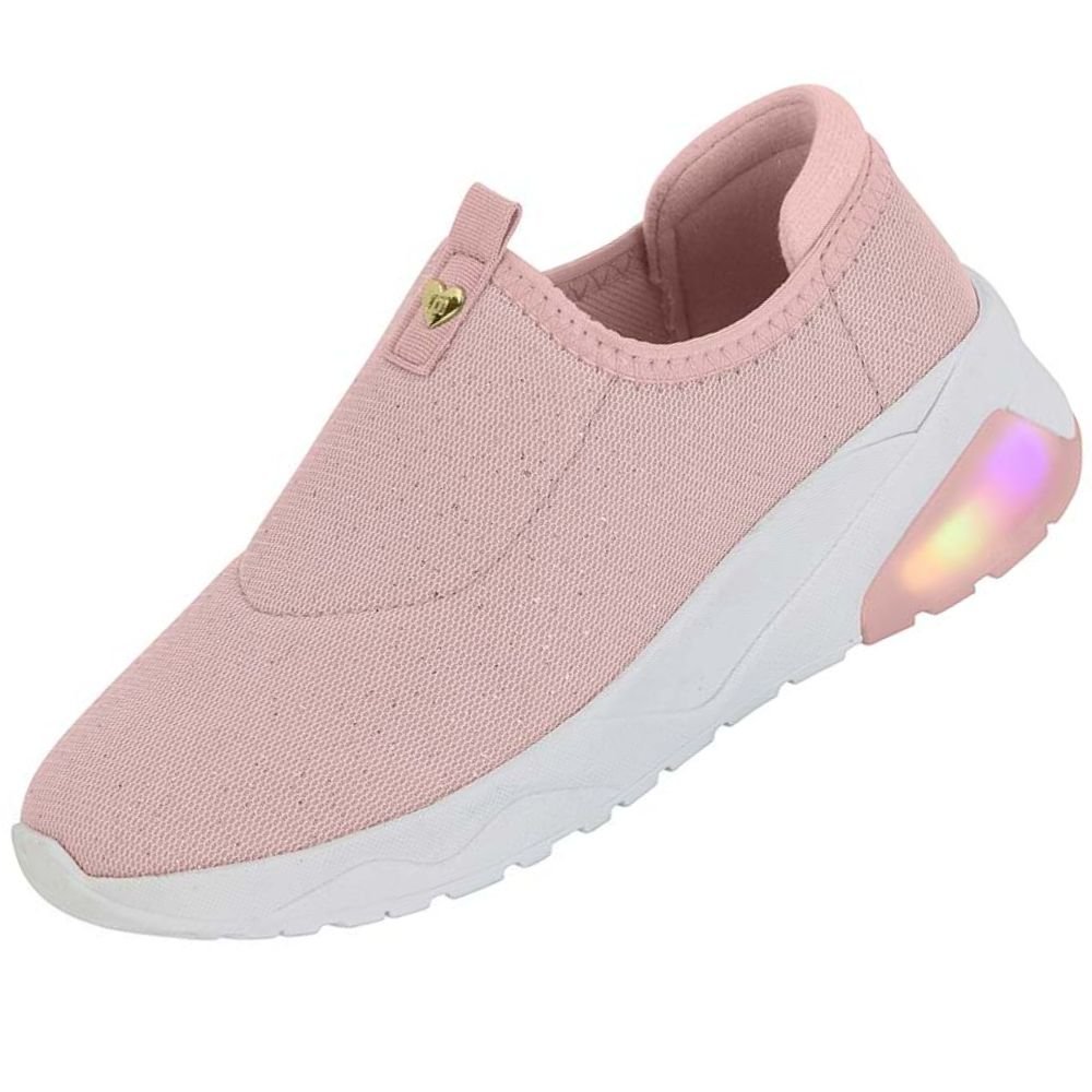 Tenis Infantil Molekinha 2571.200 Meninas Rosa 2