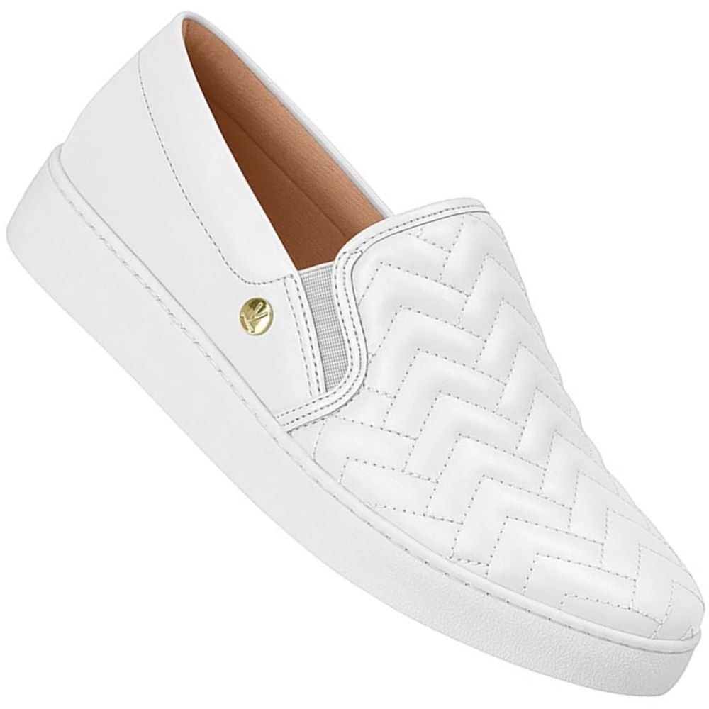 Tenis Slip On Vizzano Feminino Branco