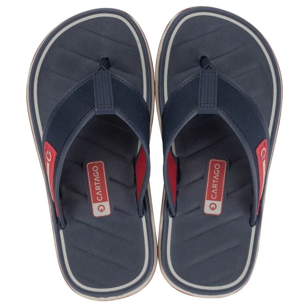 Chinelo Cartago Malaga Sport Dedo Inf 12309 Meninos Azul 2