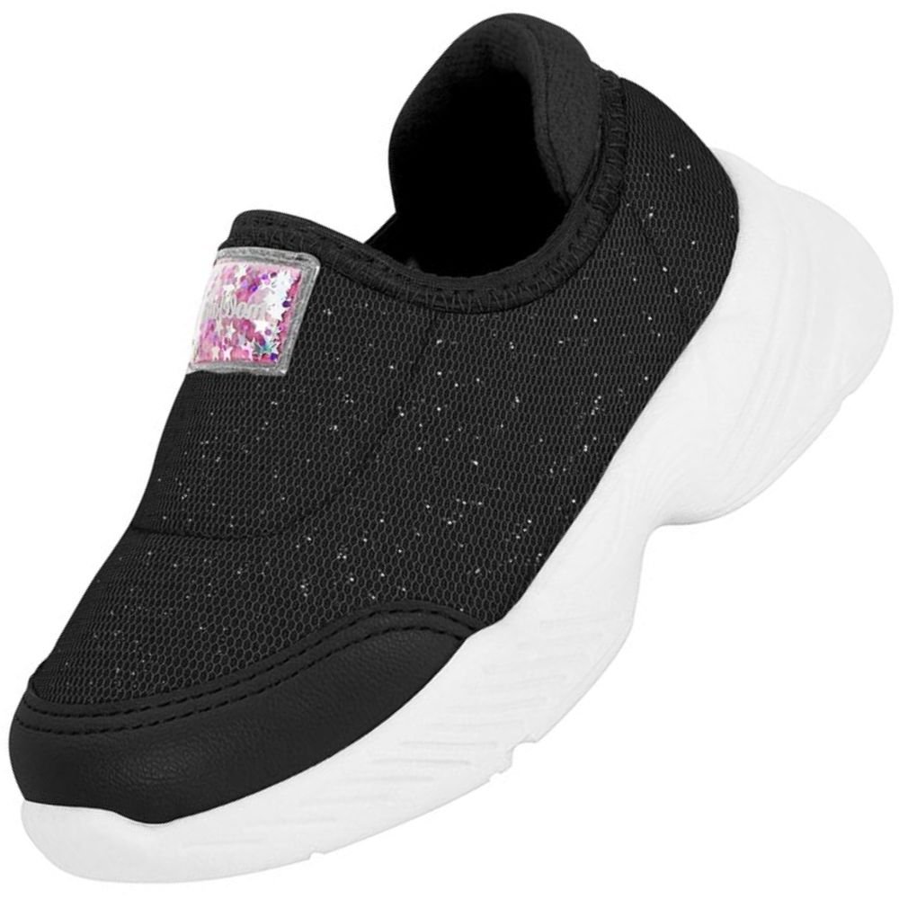 Tênis Infantil Molekinha 2709.213 Meninas Preto 2
