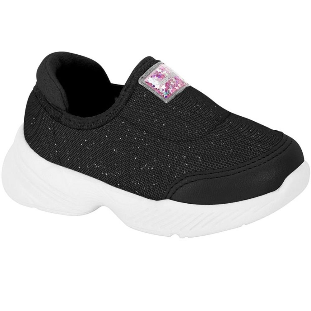 Tênis Infantil Molekinha 2709.213 Meninas Preto 3