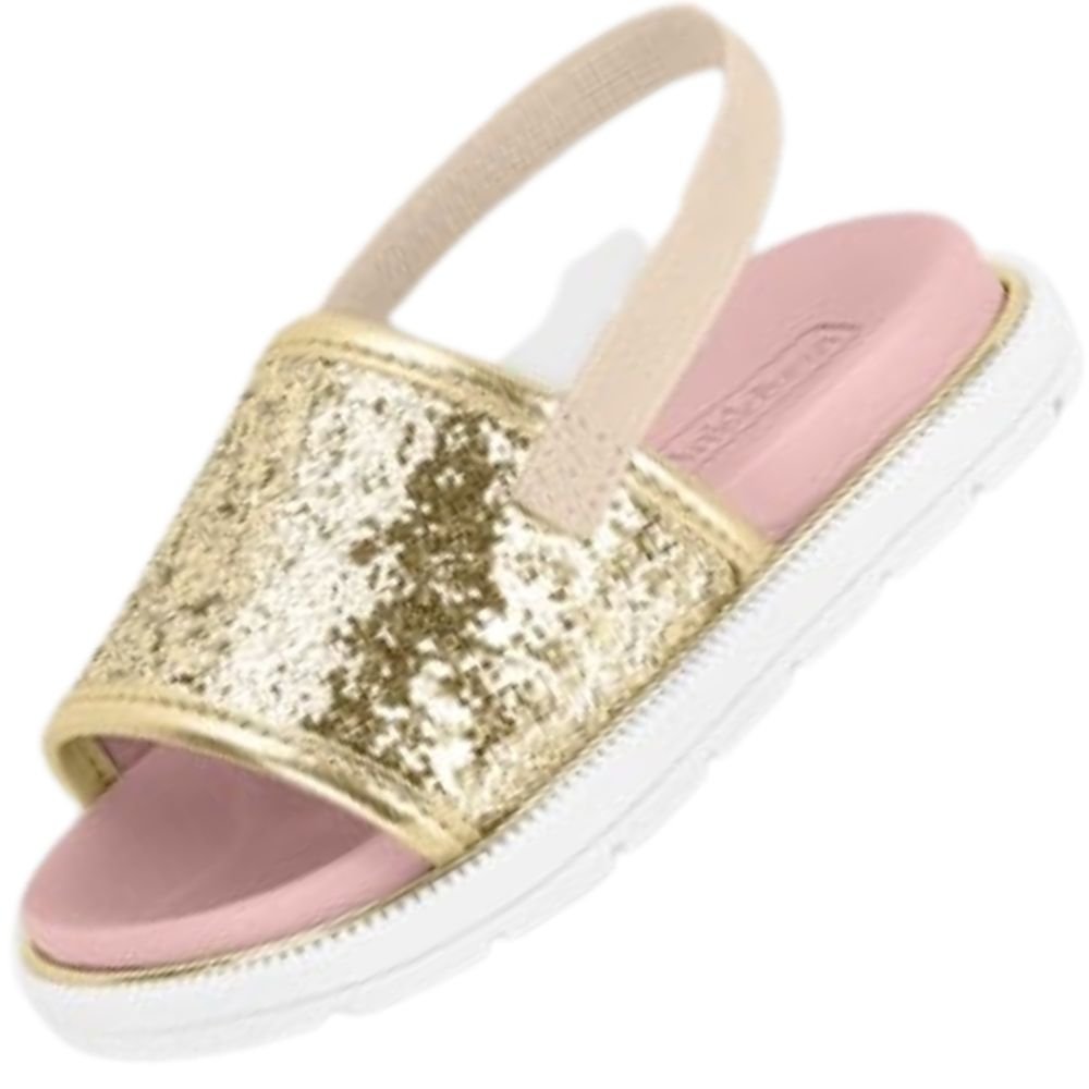 Chinelo Infantil Molekinha 2729.200 Meninas Dourado 2