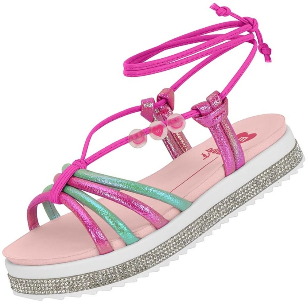 Sandália Infantil Molekinha 2305.1846 Meninas Rosa 2