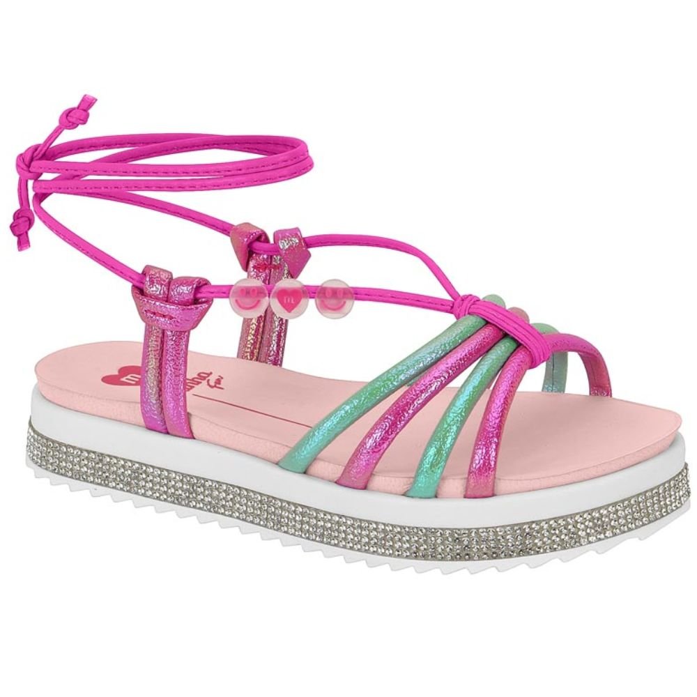 Sandália Infantil Molekinha 2305.1846 Meninas Rosa 3