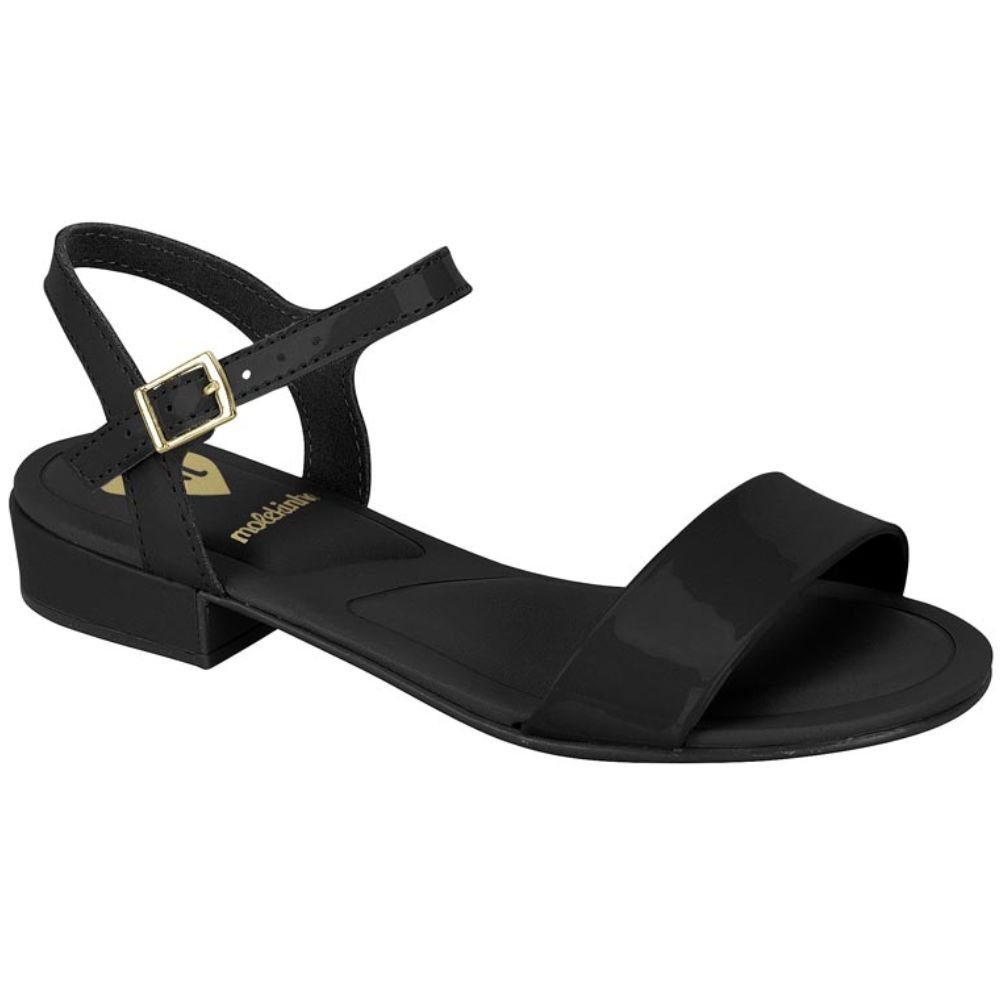 Sandalia Infantil Molekinha 2318.300 Meninas Preto 3