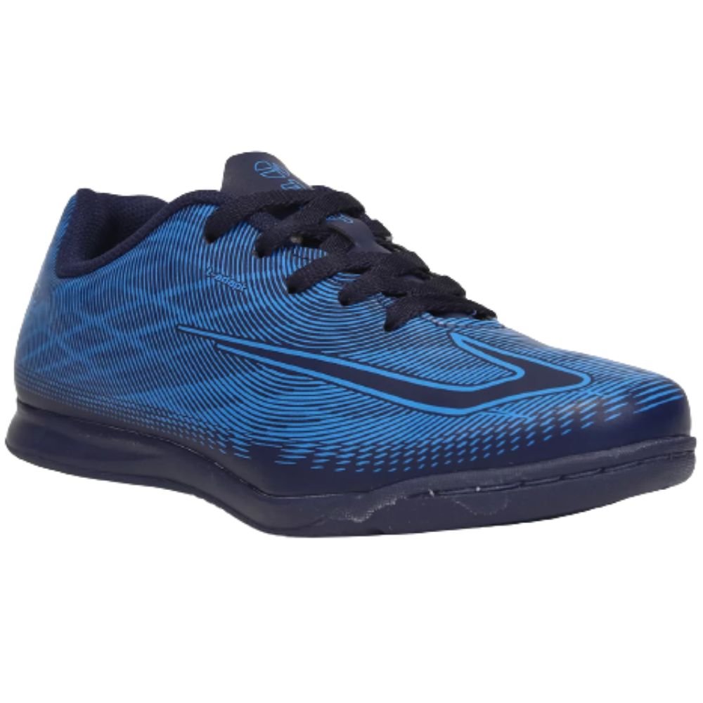 Chuteira Futsal Infantil Topper Slick Iv Meninos Azul 2