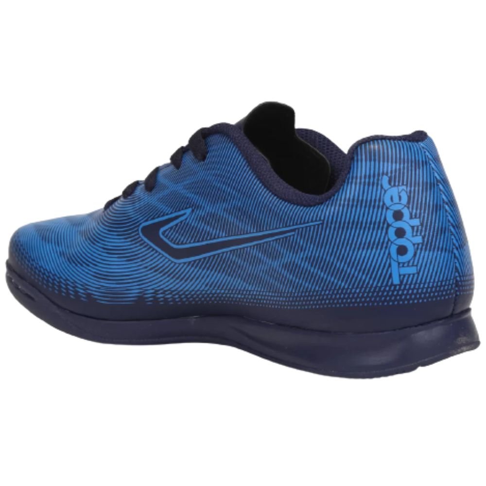 Chuteira Futsal Infantil Topper Slick Iv Meninos Azul 3