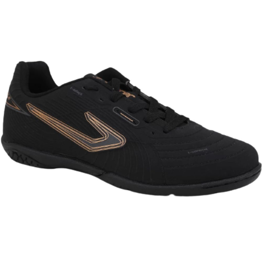 Chuteira Futsal Topper Drible Vi Masculina Preto 2