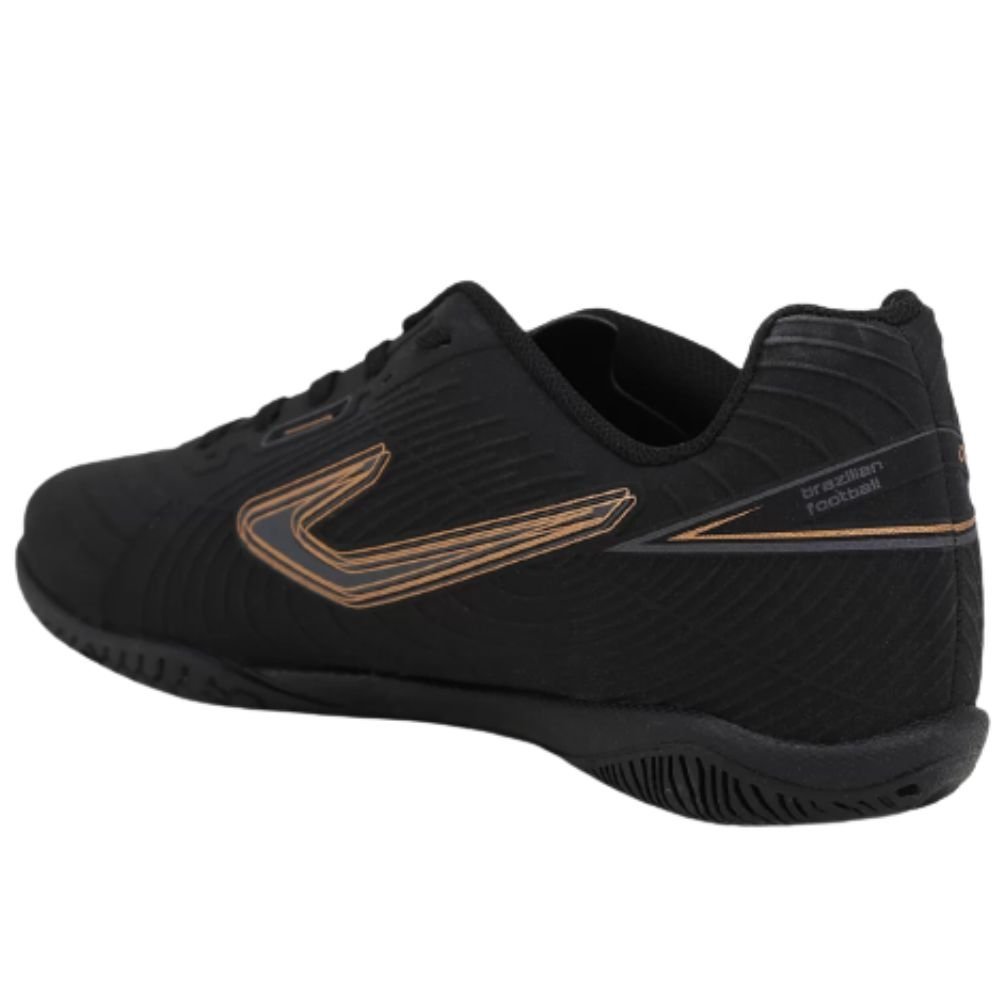 Chuteira Futsal Topper Drible Vi Masculina Preto 3