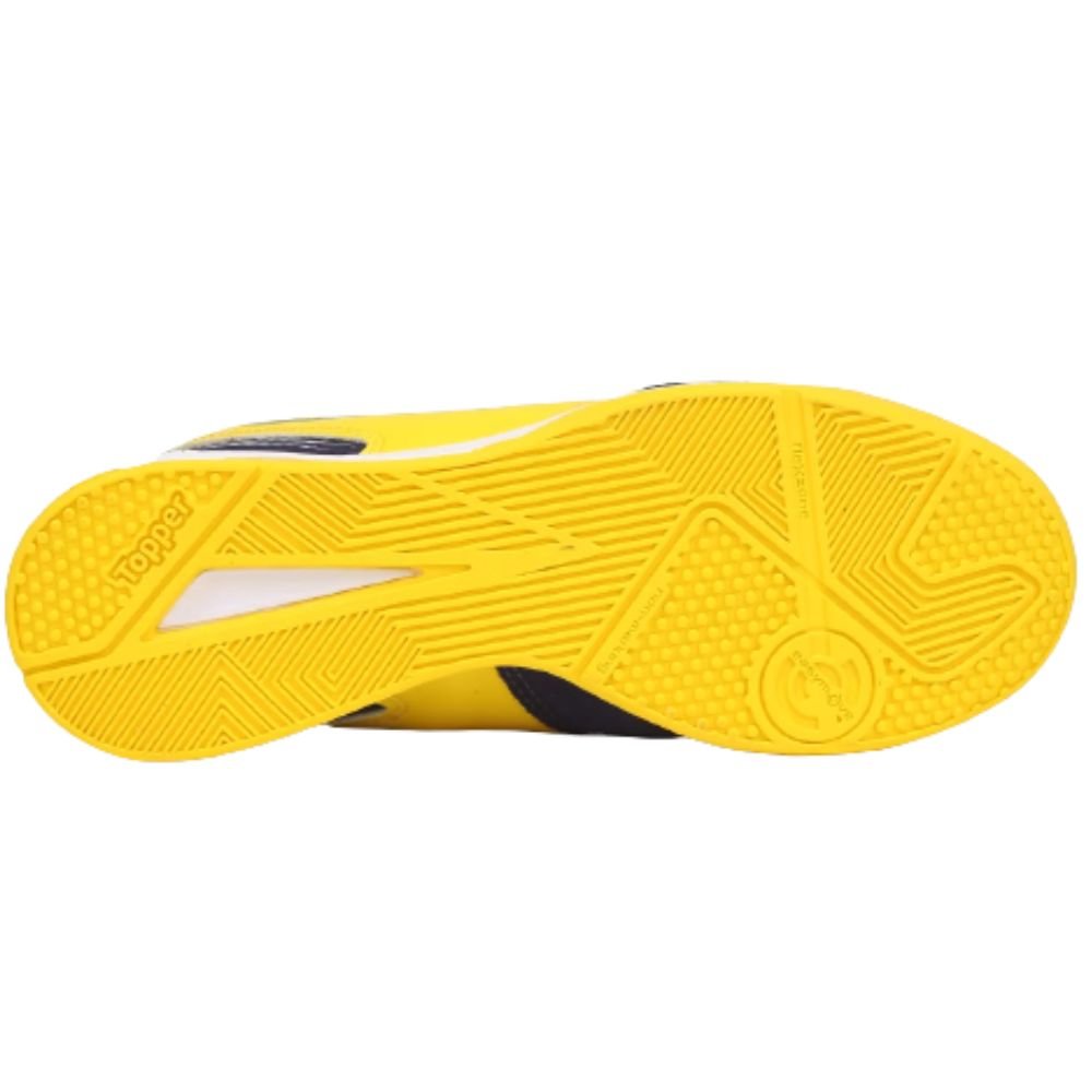 Chuteira Futsal Topper Dominator Td Iv Masculina Amarelo 2