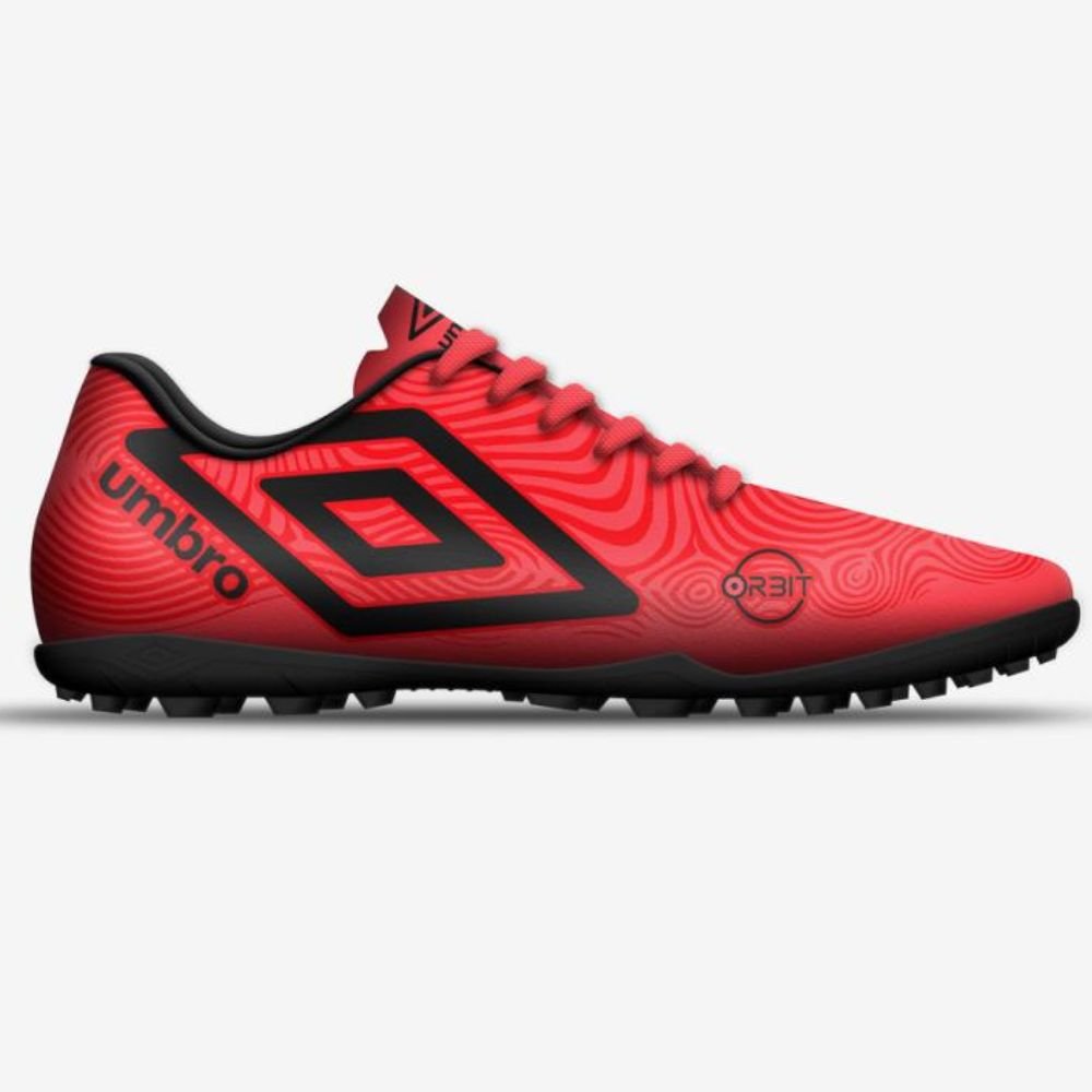 Chuteira Infantil Society Umbro Orbit Jr Vermelho 3