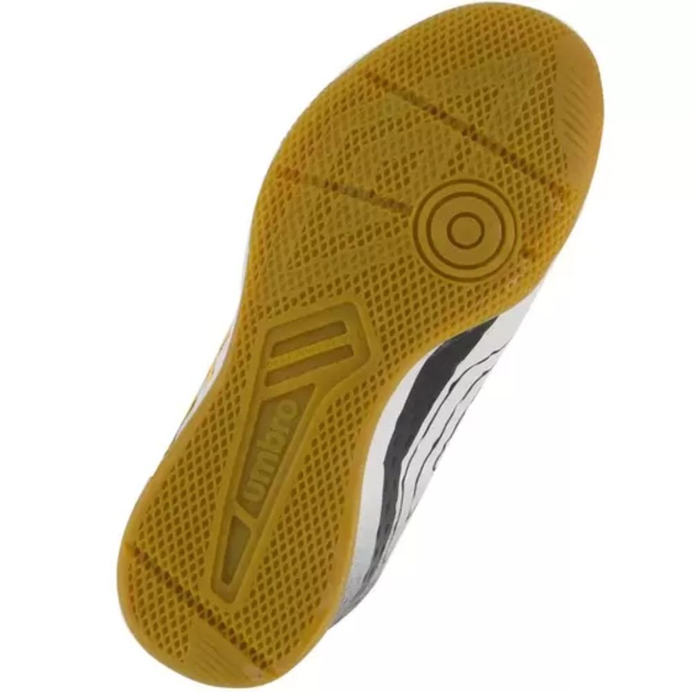 Chuteira Infantil Futsal Umbro Warskin Jr Branco 5