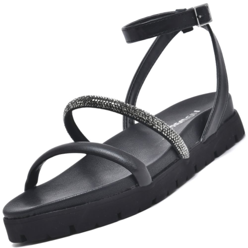 Sandalia Via Marte 23-17202 Feminino Preto 2