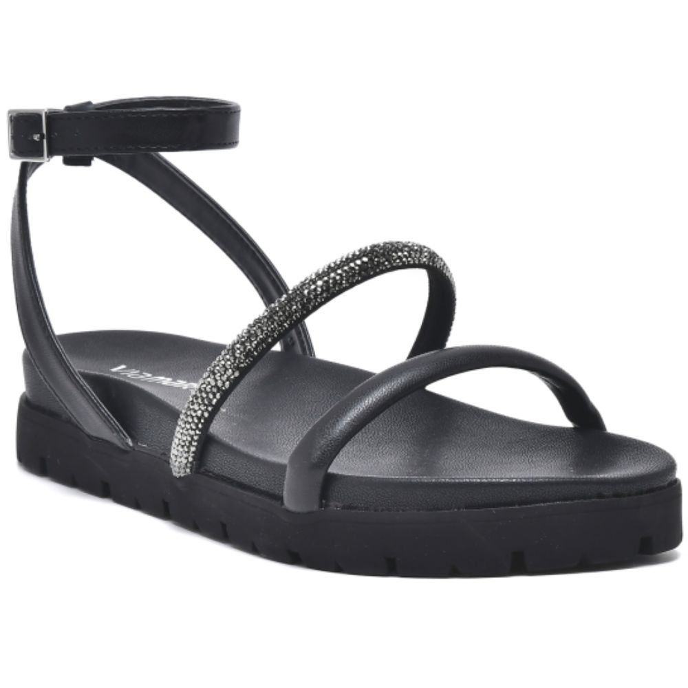 Sandalia Via Marte 23-17202 Feminino Preto 3