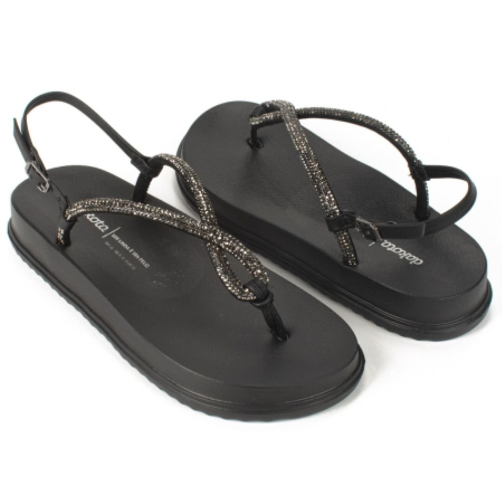 Sandalia Dakota Y6241 Feminina Preto 5