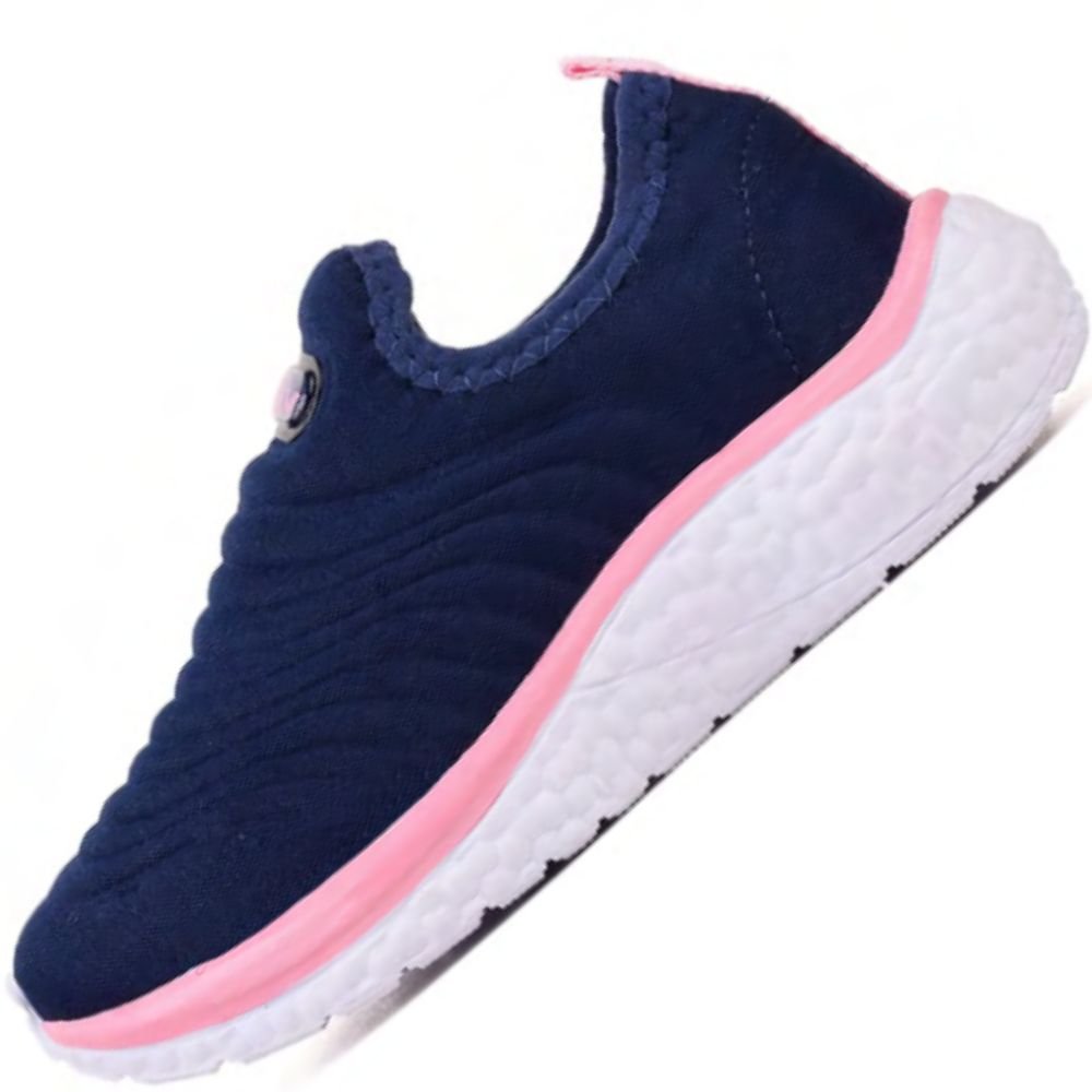 Tenis Infantil Via Vip Vv9503 Rosa 2