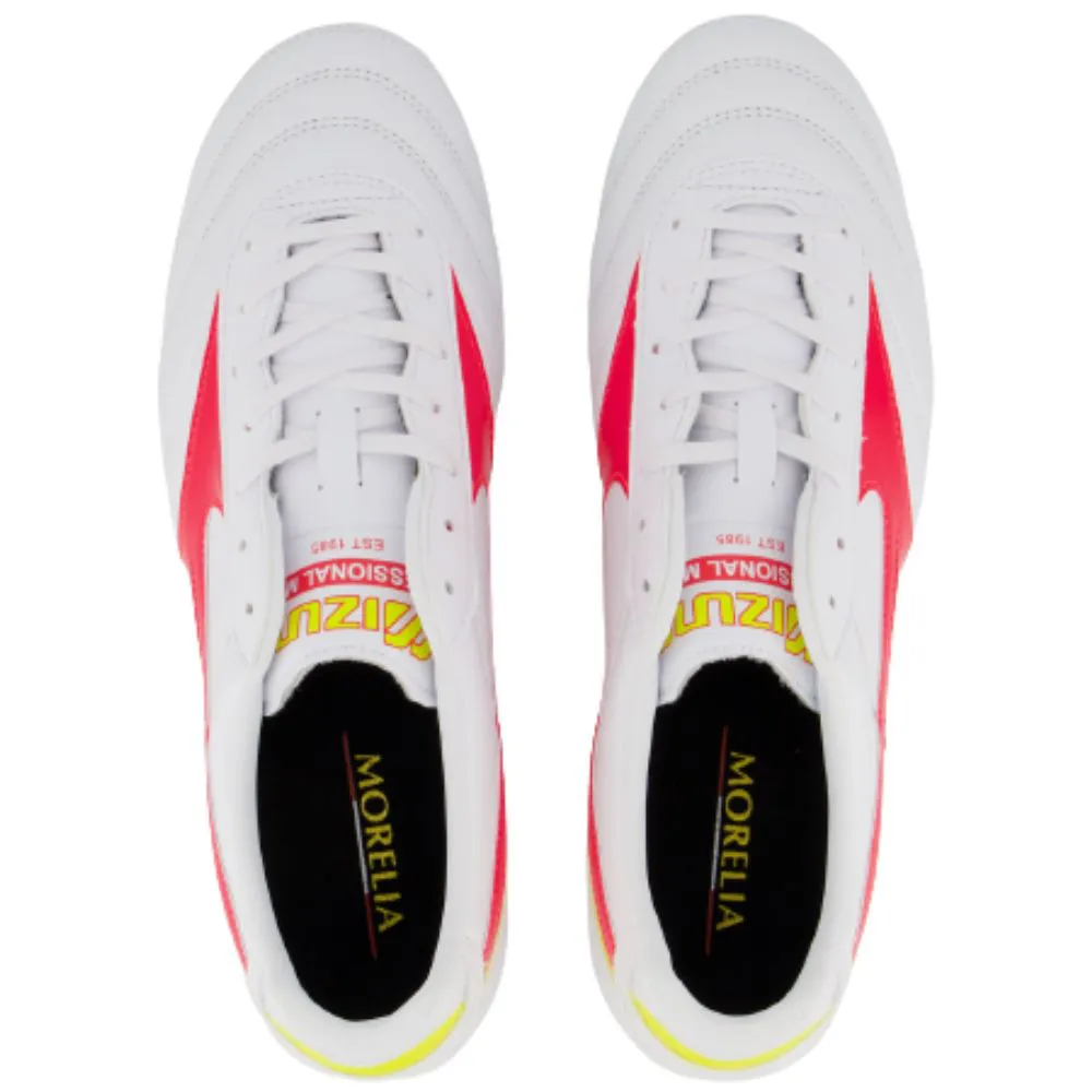 Chuteira Mizuno Morelia II Pro Campo Branco 4