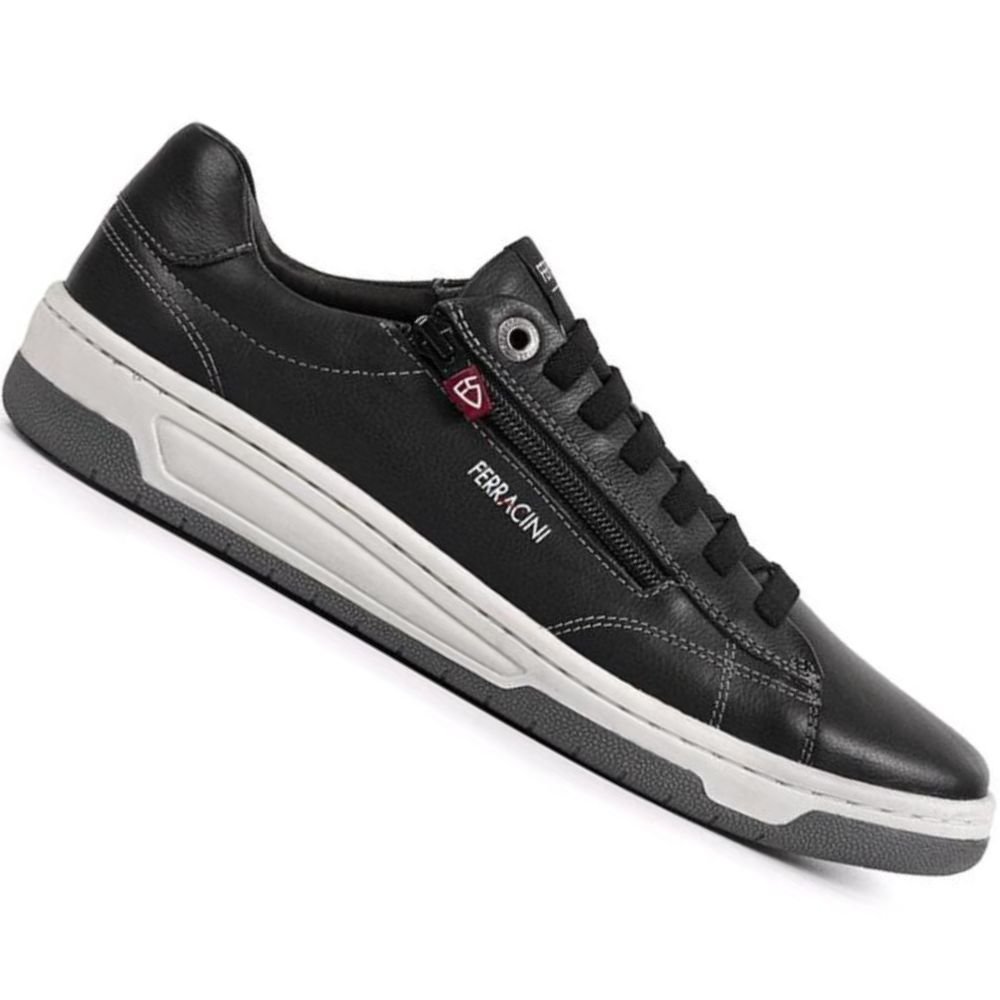Sapatenis Ferracini Vox 8052-617 Masculino Preto