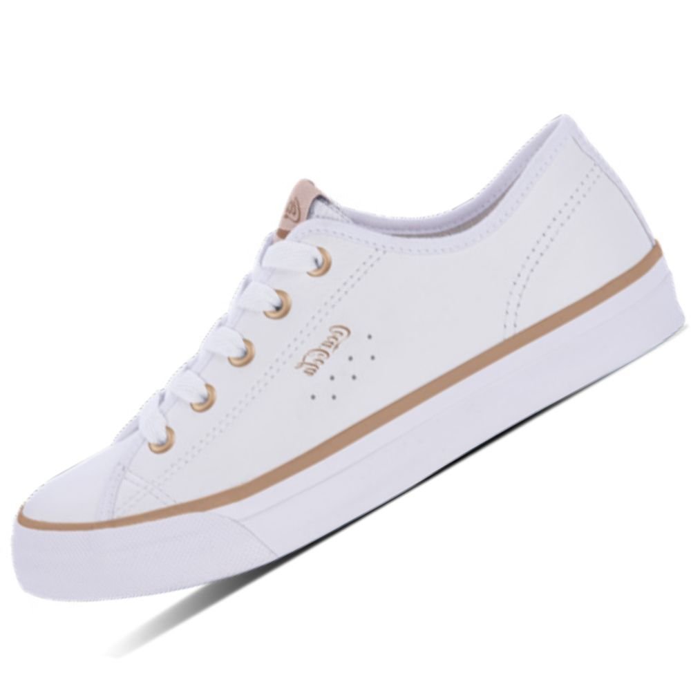 Tenis Coca Cola Strean Cc2338 Feminino Branco 2