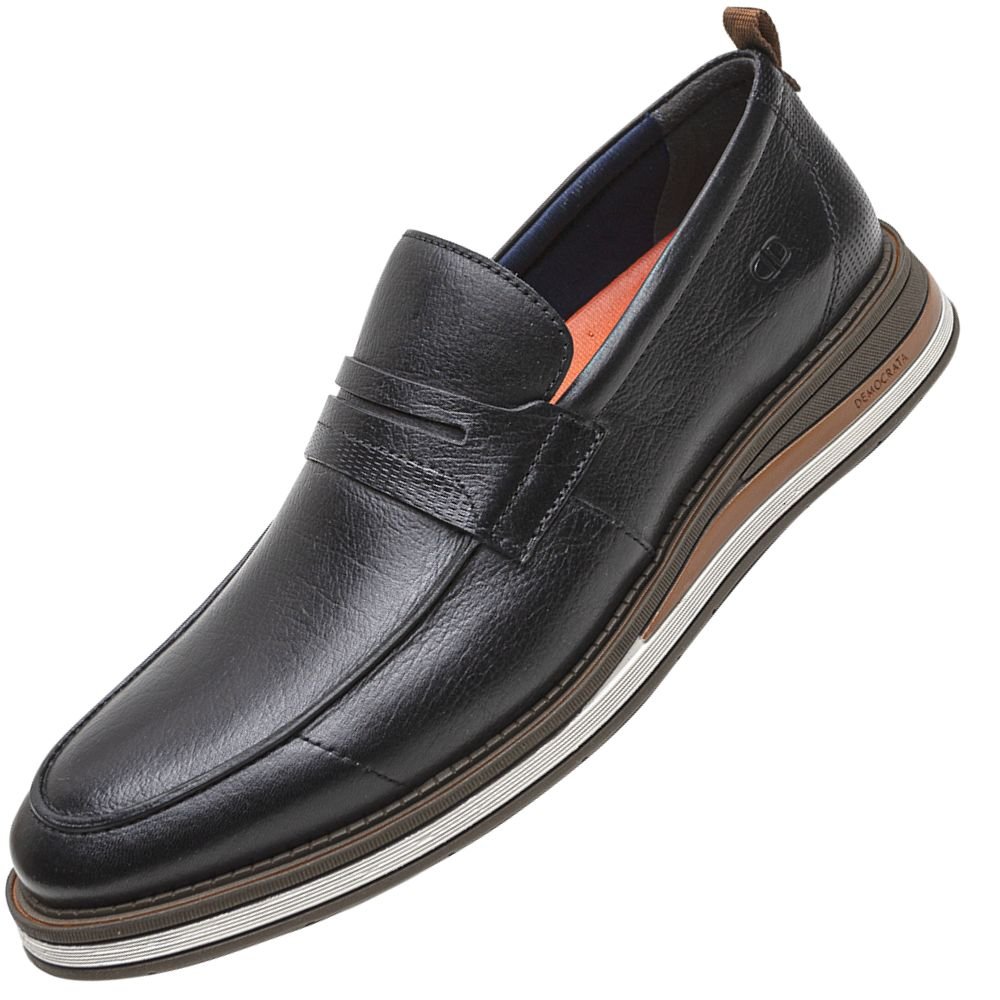 Sapato Democrata 272103 Masculino Preto 2