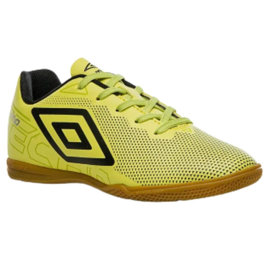 Chuteira Infantil Futsal Umbro Techno Jr Amarelo 3