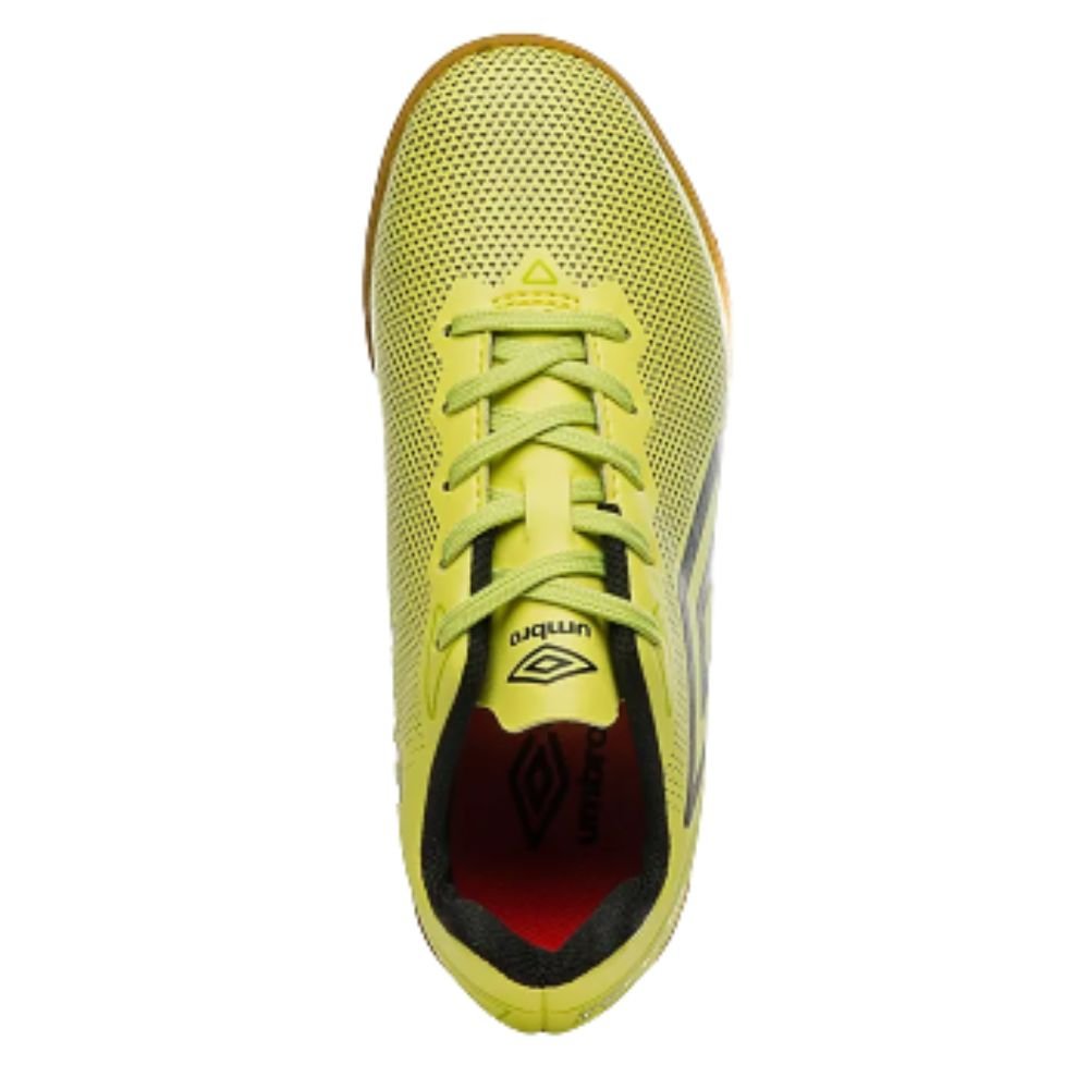 Chuteira Infantil Futsal Umbro Techno Jr Amarelo 4