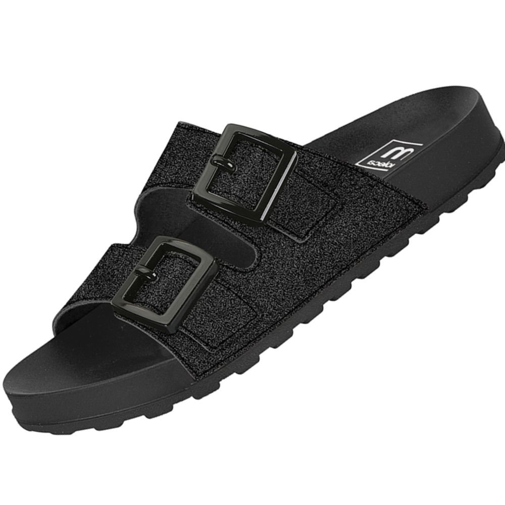 Chinelo Moleca 5436.401 Feminino Preto 2