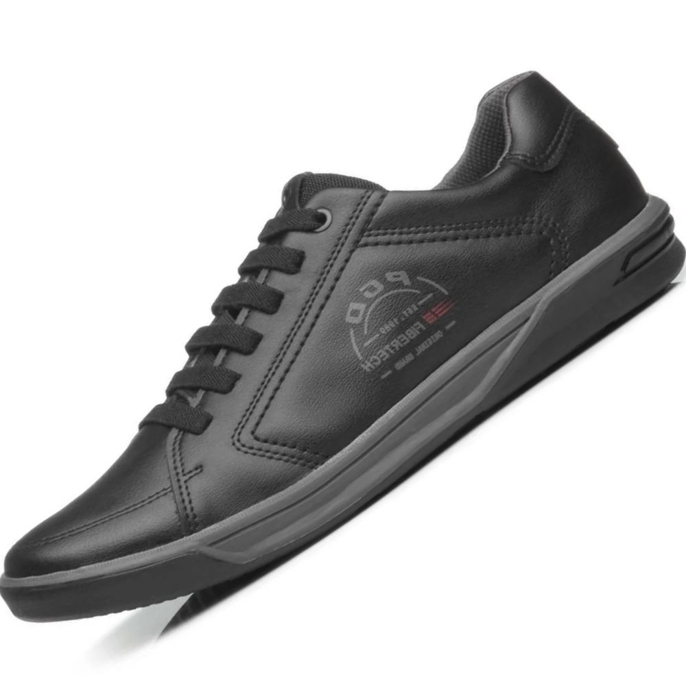 Sapatenis Pegada 171106 Masculino Preto 2
