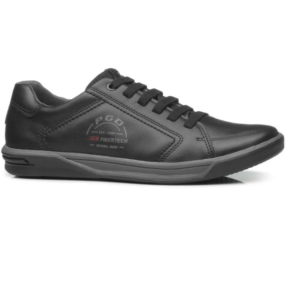 Sapatenis Pegada 171106 Masculino Preto 3