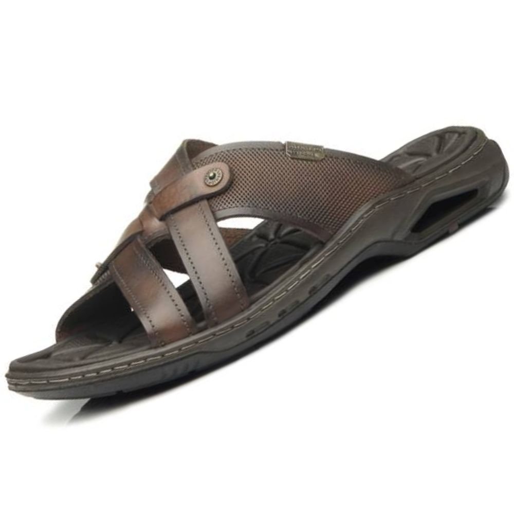 Chinelo Pegada 133202 Masculino Marrom 2