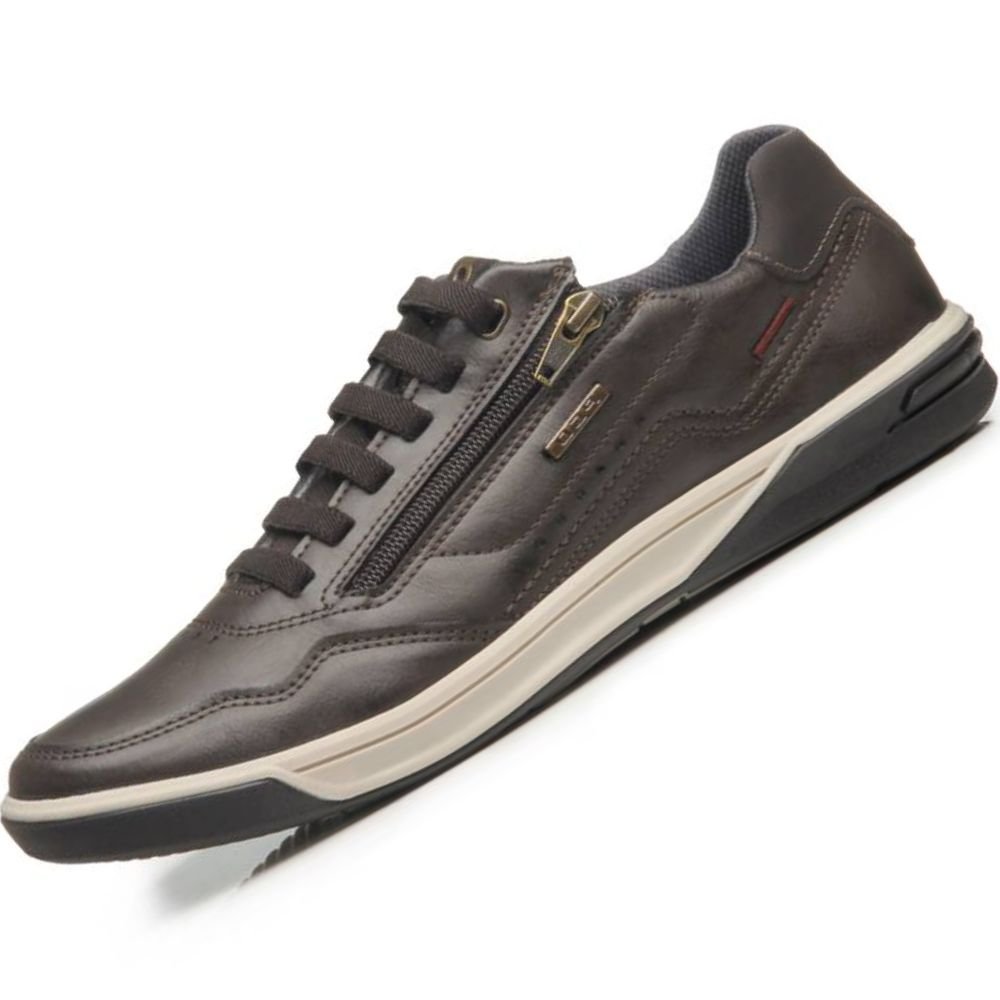 Sapatenis Pegada 171107 Masculino Marrom 2