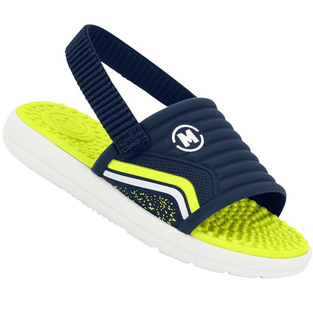 Sandalia Infantil Molekinho 2619.206 Meninos Azul 1