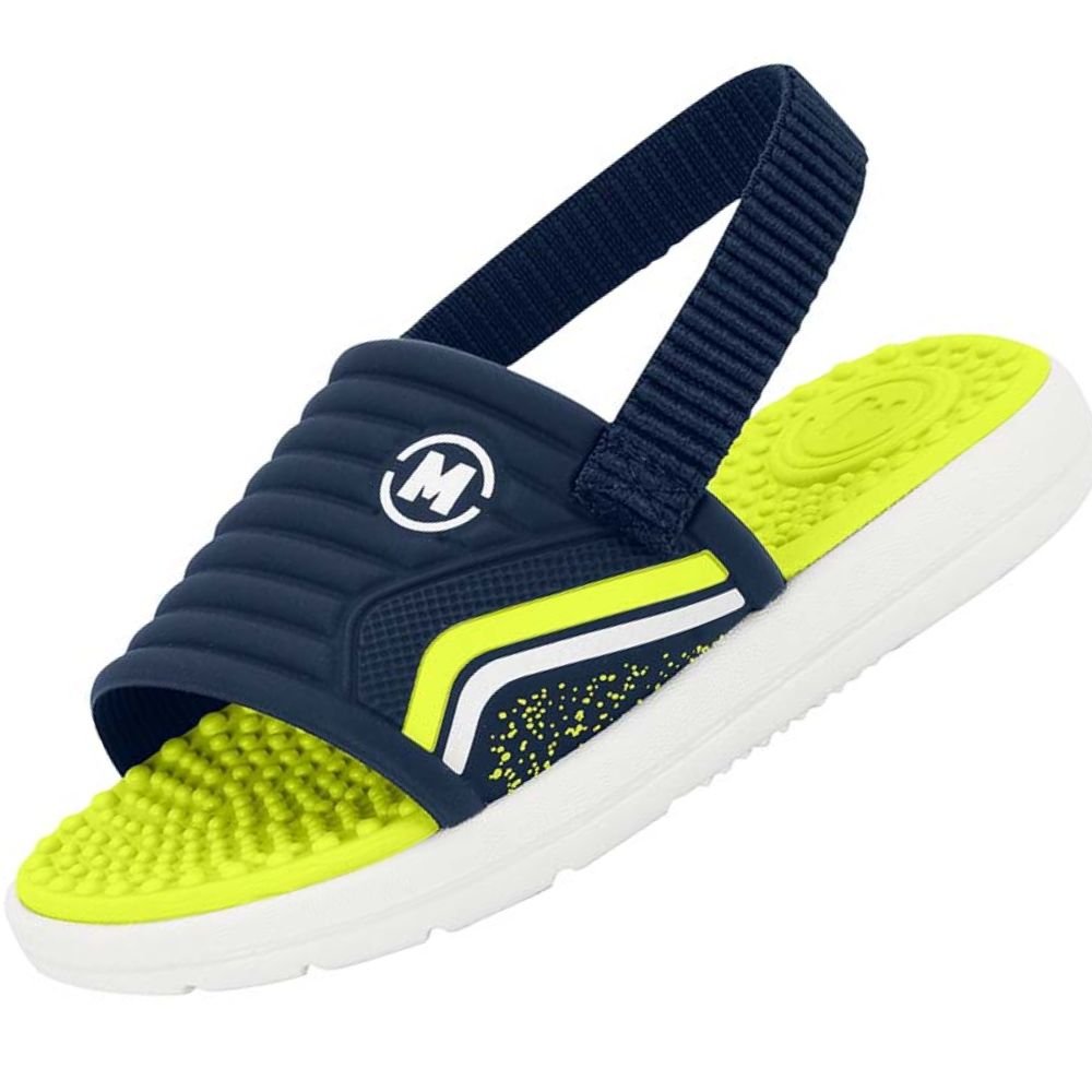 Sandalia Infantil Molekinho 2619.206 Meninos Azul 2