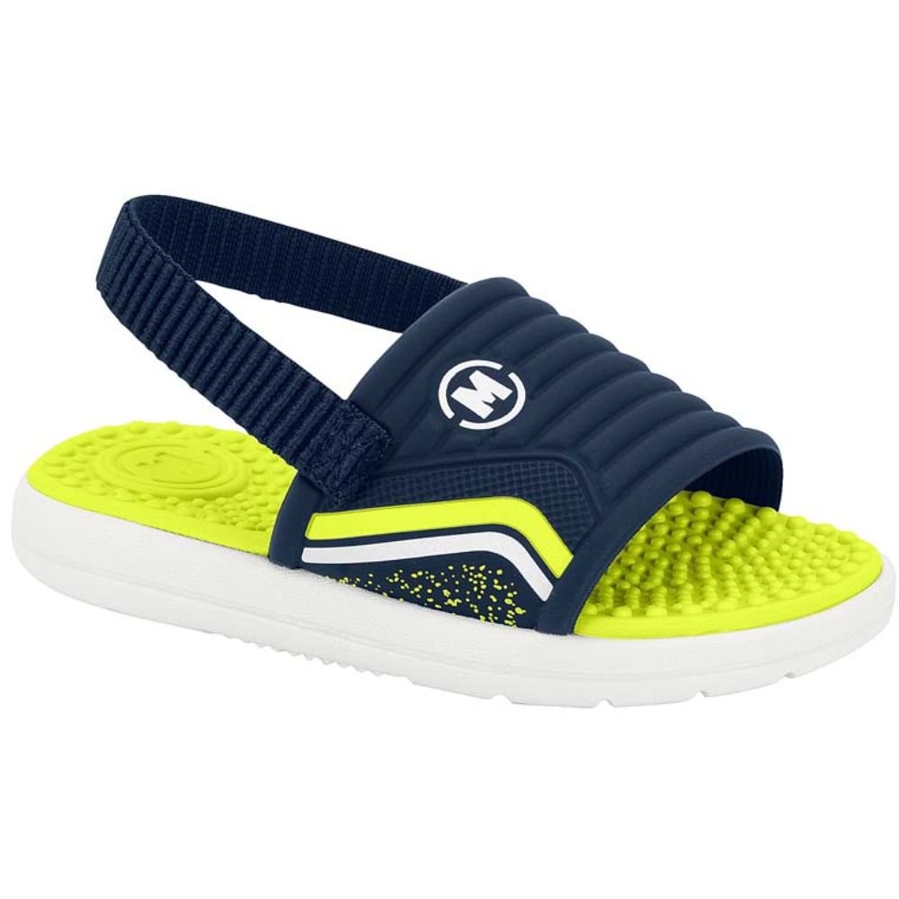 Sandalia Infantil Molekinho 2619.206 Meninos Azul 3