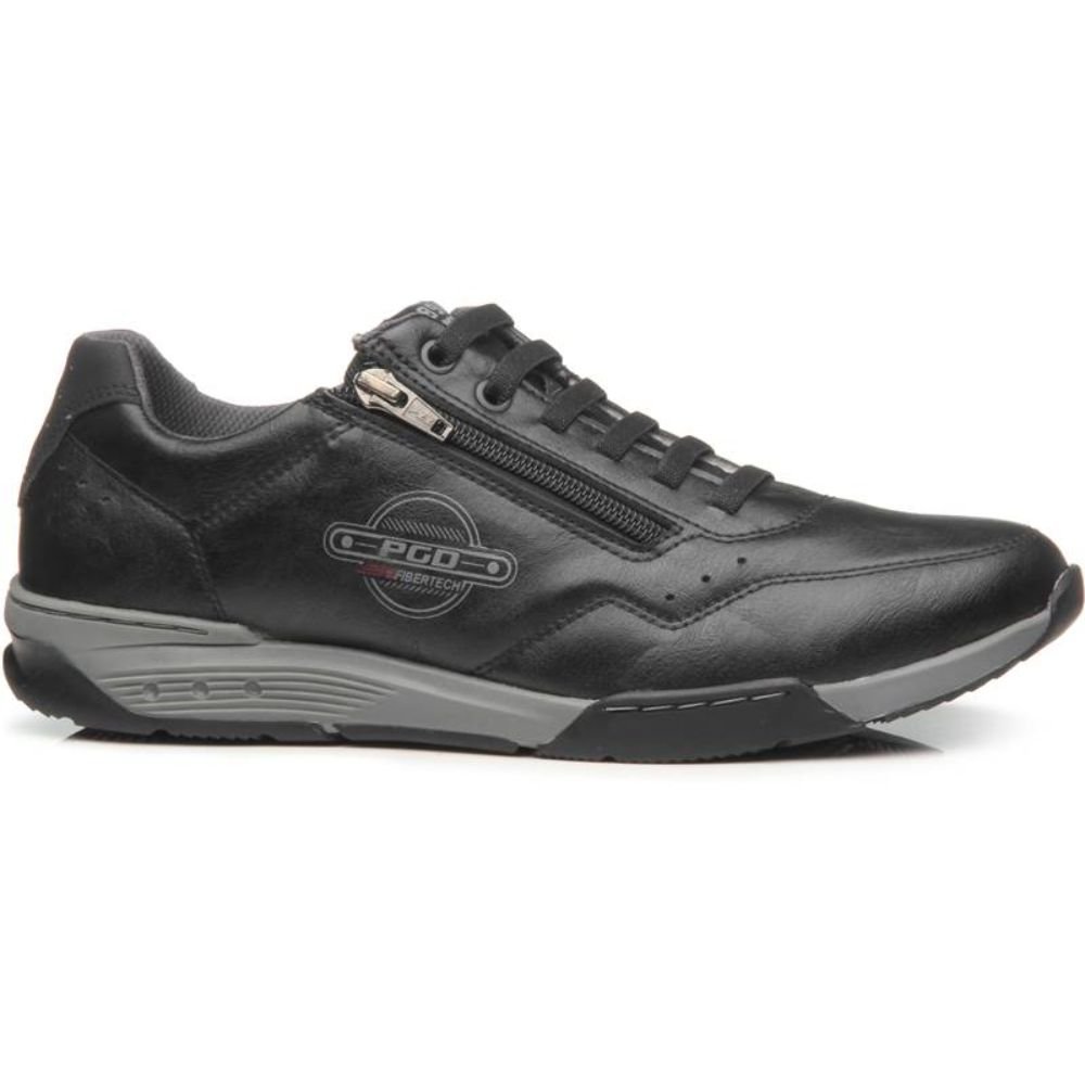 Sapatenis Pegada 170810 Masculino Preto 3