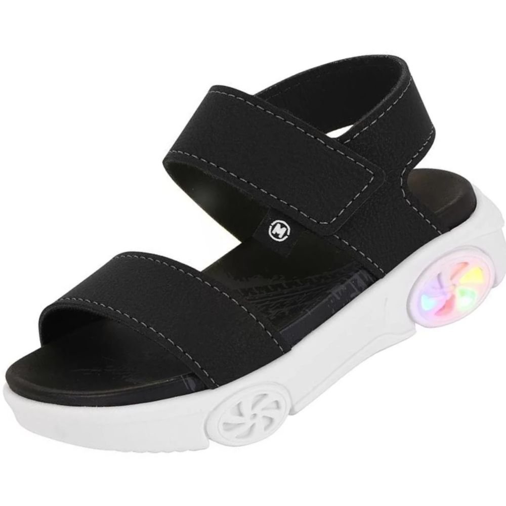 Sandalia Infantil Molekinho 2633.100 Meninos Preto 2