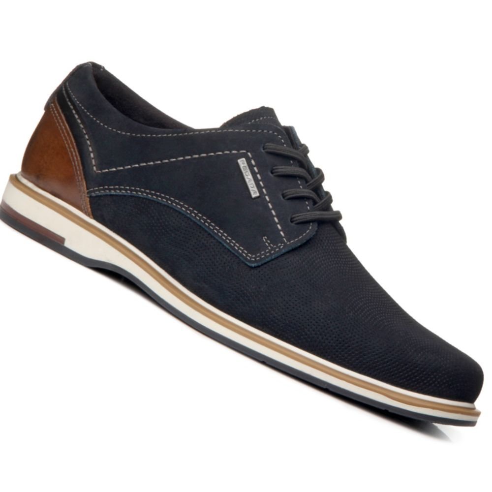 Sapato Pegada 125111 Masculino Azul 1